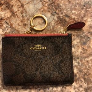 Coach ID/coin/key holder